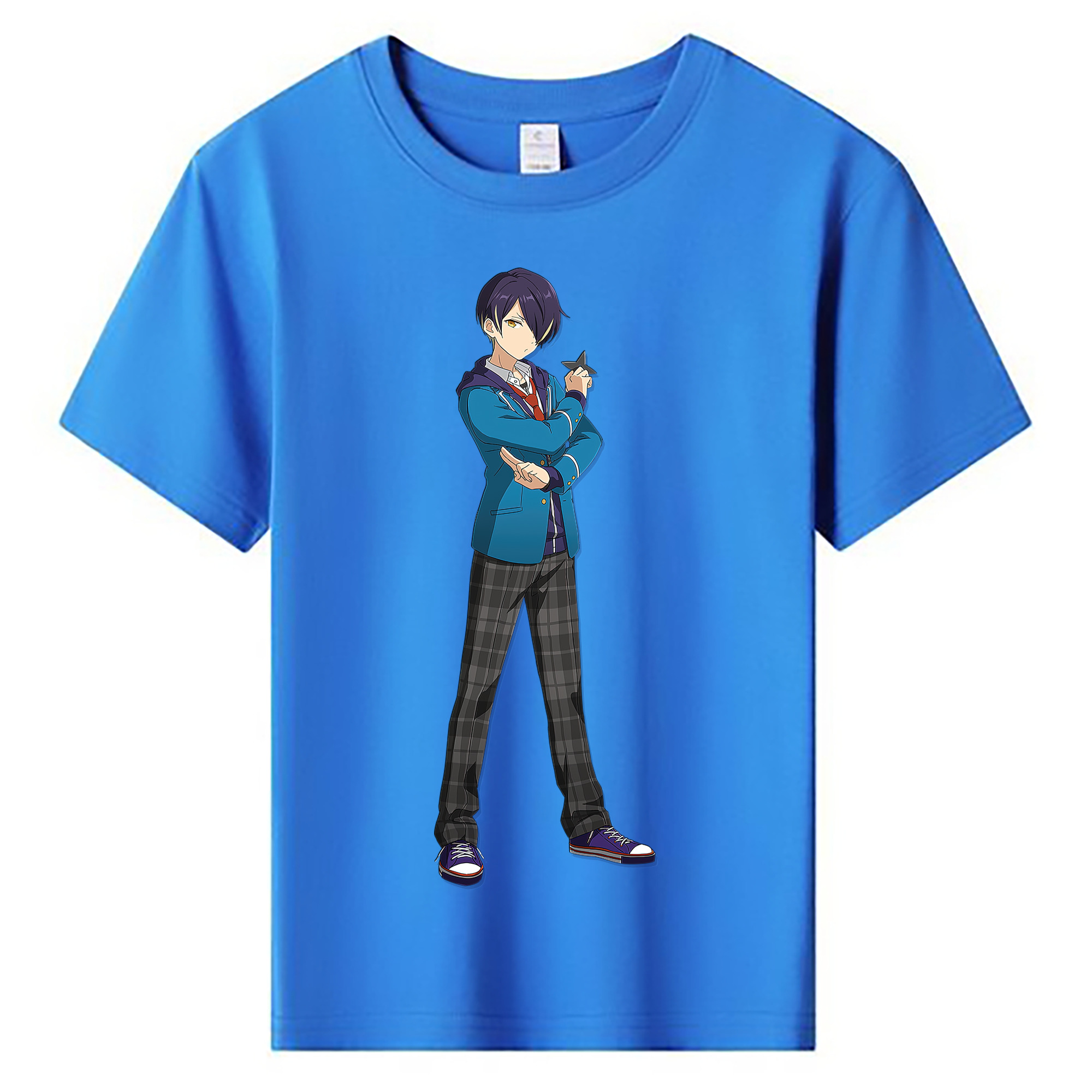 （画像用） あんさんぶるスターズ! Ensemble Stars 綿100％キッズTシャツ（フロントプリント）